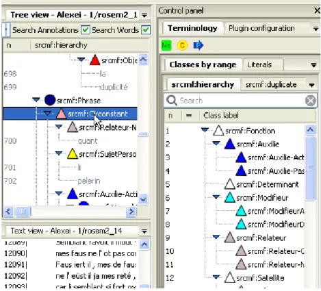 Fig. 1. NotaBene SRCMF annotation environment 