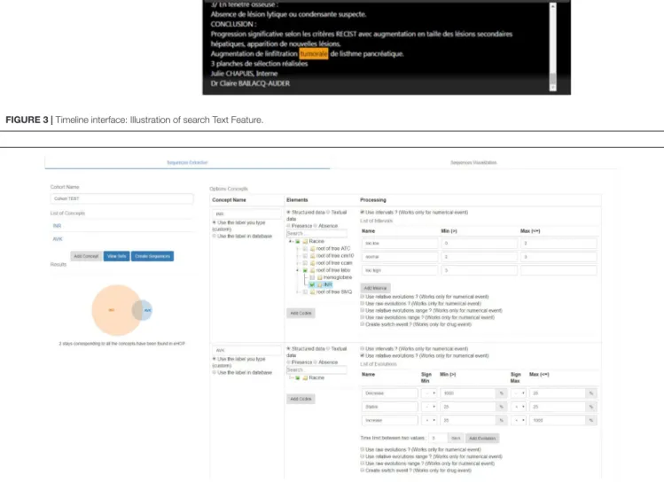 FIGURE 4 | Sequence Analyzer interface: generation of sequence form.