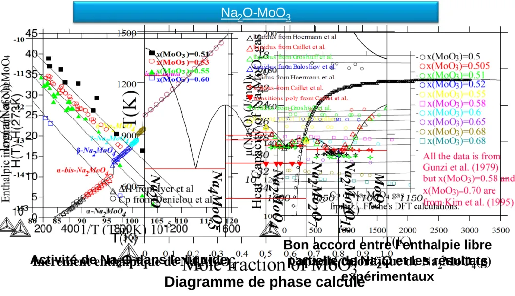 Diagramme de phase calculé