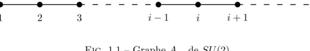 Fig. 1.1 – Graphe A ∞ de SU (2).
