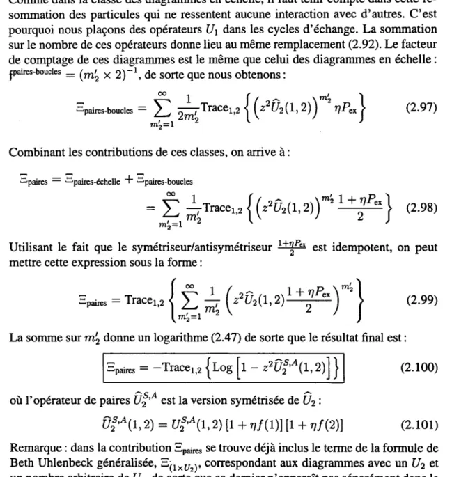 FIG.  2.9 -  Exemple  de la classe de  diagrammes d’échange