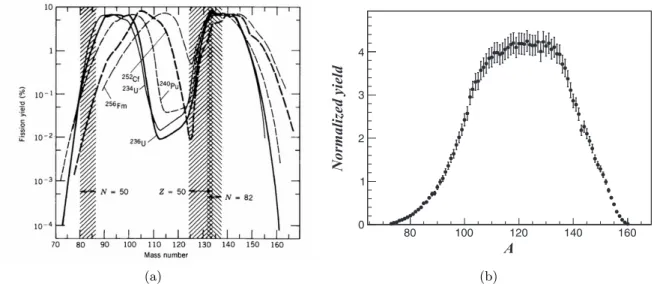FIG. 12. Isotopic distributions of fission fragments produced in the fusion-fission reaction of 238 U on 12 C, leading to the compound system