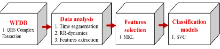 Figure 1: Data processing blocks 