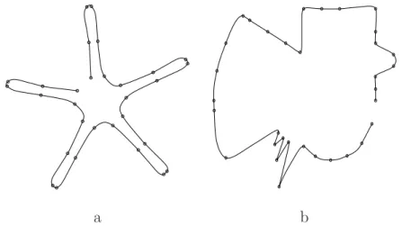 Fig. 5. Global L 1 C 2 interpolation method