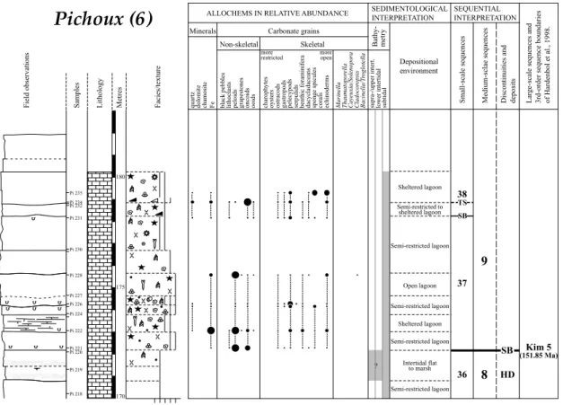 Fig. 4.12f: Gorges du Pichoux section (part 6).