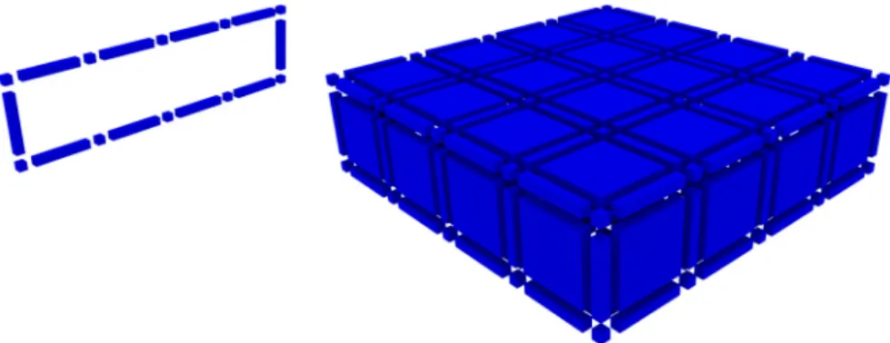 Figure 1 shows the spheres S 1 and S 2 as cubical complexes.