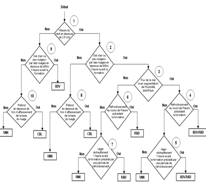 Figure 2.6 – Version adaptée de l’algorithme développé par Tardif et Rasmussen (2007).