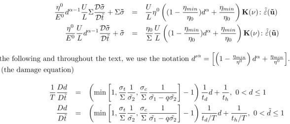 Table 2.1: Dimensional model variables and operators and their adimensional counterpart.