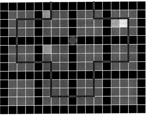 Figure  5-7:  Area  visible  to  an  agent