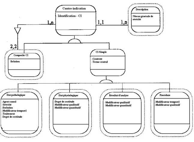 Figure 10 : modèle des contre-indications des médicaments selon Liu JH et al [140] .