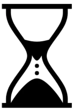 Figure 4-1: A representation of a physical hourglass.