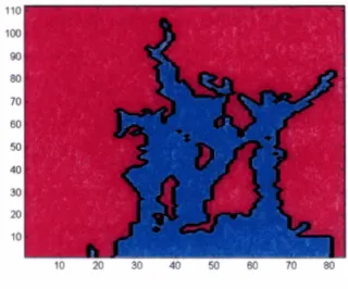 Figure 3.4: Digitized Map with  500m grid Interval 