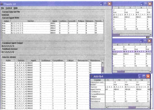 Figure  6:  User interface  running  Survival  of Weak  Concepts  test from  4.2.