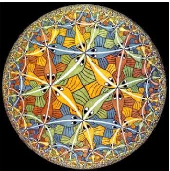 Figure 1. Limite circulaire III, M.C. Escher.
