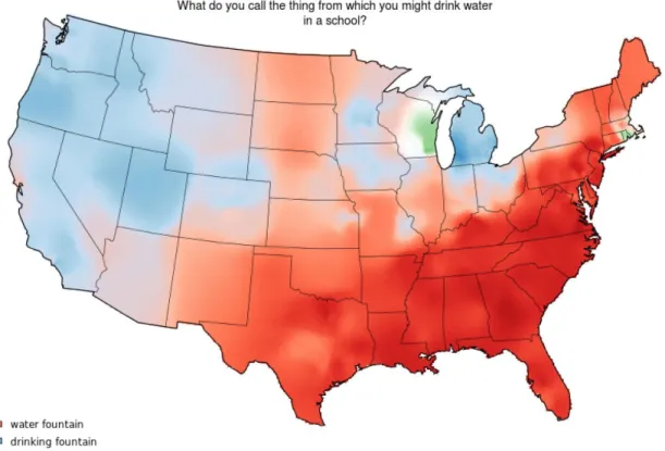 Figure 2-2: Speaker Word Production Variation by Location Source: [22]