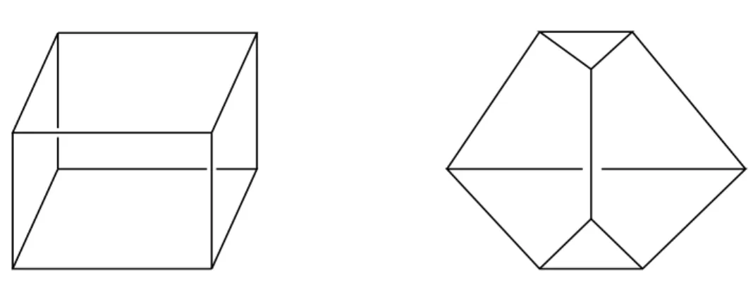 Figure 4.11: Simple polyhedra with eight vertices