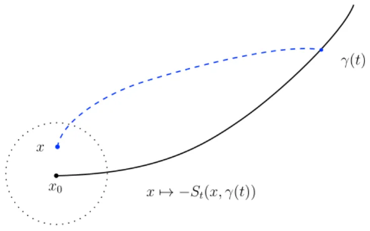 Figure 1.3: The geodesic cost function.