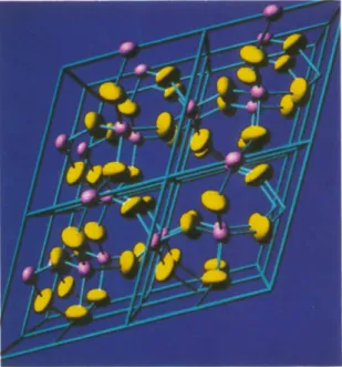 Fig.  6.  Contenu  de  huit  mailles  du  quartz.  Temps  de  calcul  dans  le  Tableau  1