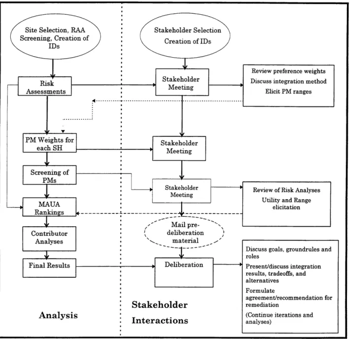 Figure 2.1: Overview of Analytic- Analytic-Deliberative Process