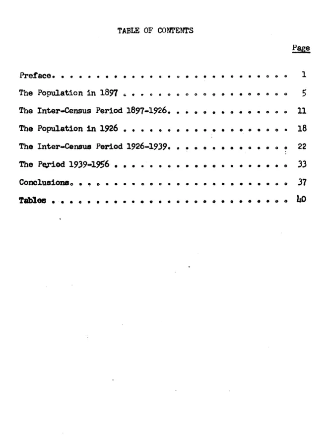 TABLE  OF  CONTENTS