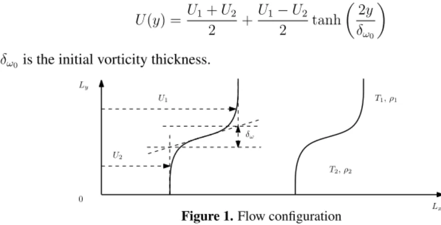 Figure 1. Flow configuration