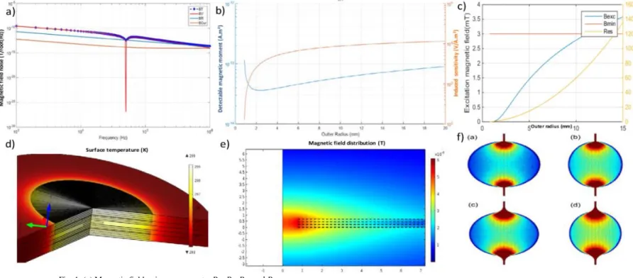 Fig. 1. (a) Magnetic field noise components: 