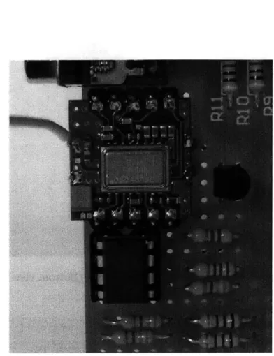 Figure  4-6:  The  DR3000-1  mounted  (Top  view).