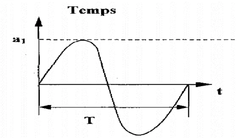 Figure II.2 : Représentation temporelle. 