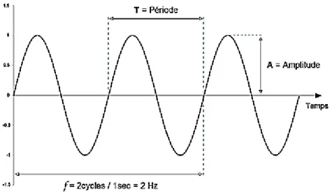 Figure II.6  :  Vibration périodique. 