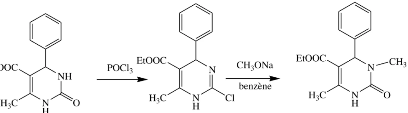 Figure I.1. Structure de la 3,4- dihydropyrimidin-2 (1H)-one. 