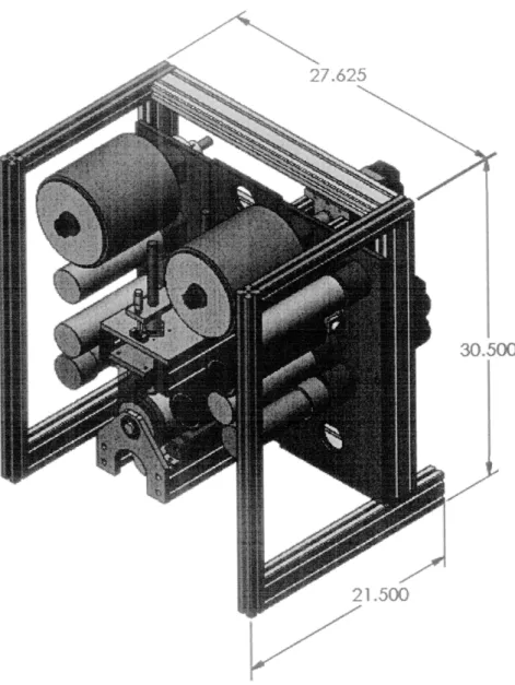 Figure 4-2  3D  view  of the print machine