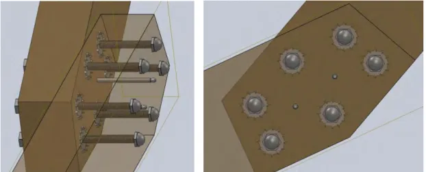 Figure 10 et 11 : Détails de l’assemblage 