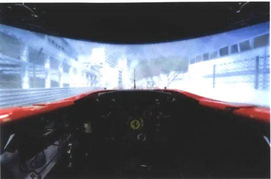 Figure  1-2:  A  racing  simulator  used  by  professional  drivers  to  prepare  for  races,  from  [5]