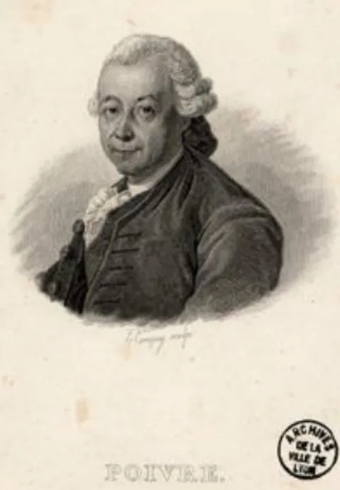 Figure 3: Portrait de Pierre Poivre,  Lithographie de E.Conguy, XIXème siècle
