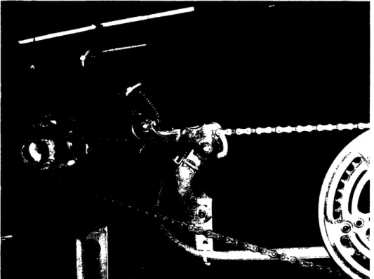 Figure  10: Close up of the bike derailleur.