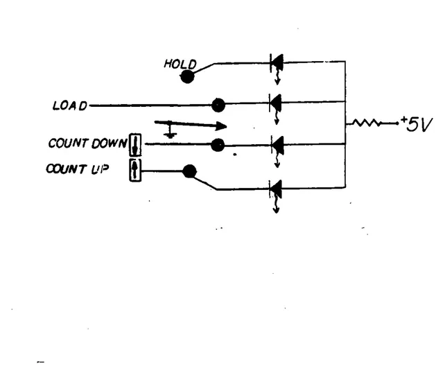 Figure  13.  4 Pole  Switch Controlling Action  of Digital  CKT.