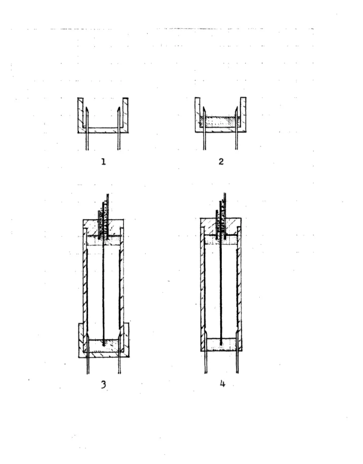 Fig.  2A.  Steps  Inolved  in  setting  up  the  lower  insulator.