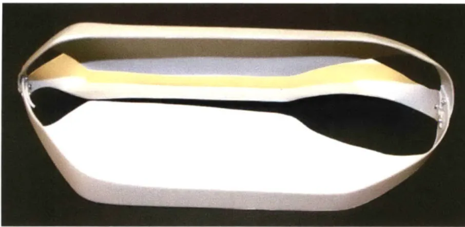 Figure 7:  A  polystyrene  turbine where  each blade was  formed  individually.