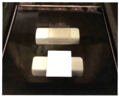 Figure 8:  An experimental  setup  used to determine  the feasibility  of dual-layer vacuum-forming