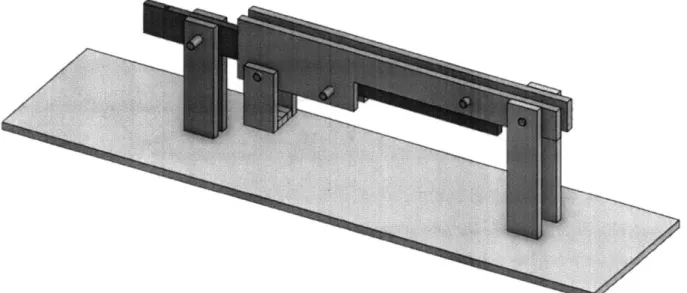Figure 3-5:  The second iteration of the lever design