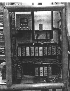 Figure  2.4.  The original logic  control panel  on  the Hilton-90.