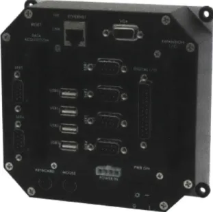 Figure  3-4:  Flight computer  enclosure  I/O panel.  [8]