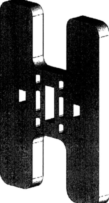 Figure  17: Reclesign  of the flaps Figure  18: Solid model  of the  stoppers