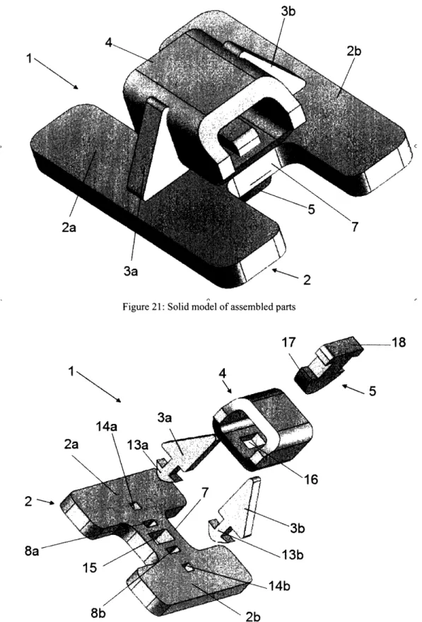 Figure  21:  Solid  model  of  assembled  parts