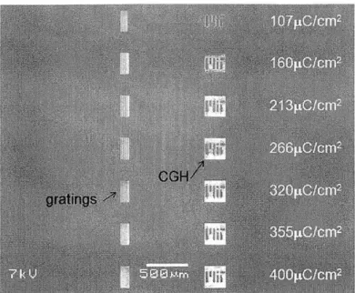 Figure  2.1.4:  Dose  Matrix  to  determine  the  proper  dose  for  the  CGH.
