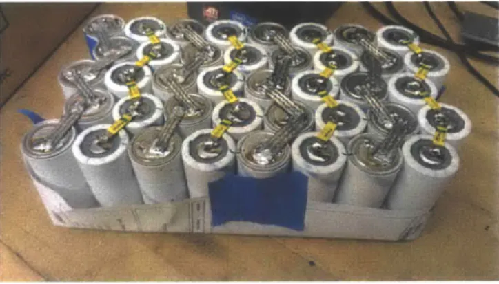 Figure  3-9:  All  contacts  soldered,  with  protective  layer  of  paper  fitted  over  terminals  to prevent  shorts  and  sparking