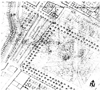 Figure  9.  Plan de La Rochelle daté de 1743 (échelle inconnue)  Í9J, 