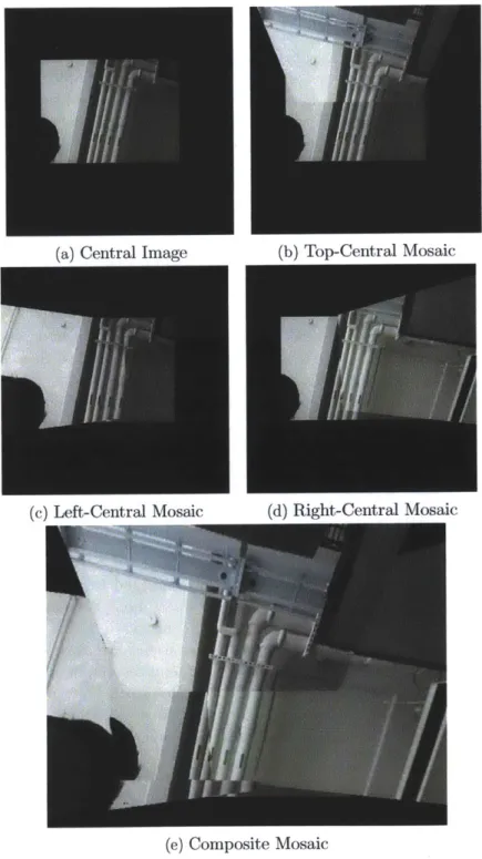 Figure  3:  Sample  Mosaic  Generation(a) Central  Image