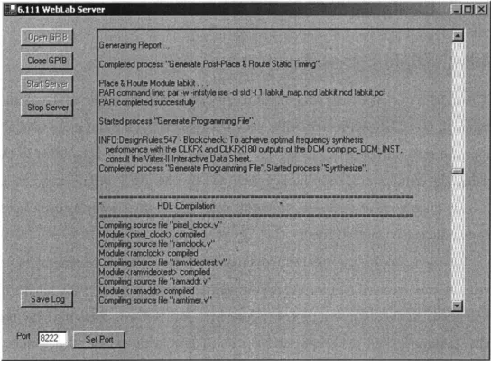 Figure  5-1:  The  Introductory  Digital  Systems  Online  Lab  Server.