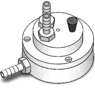 Figure 2:  Entire  microcalorimeter  fully  assembled.